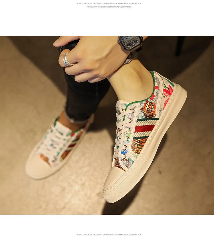 Men Skateboard Fashion High End Street Sneakers