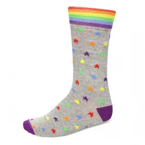 Men's Rainbow Star Socks
