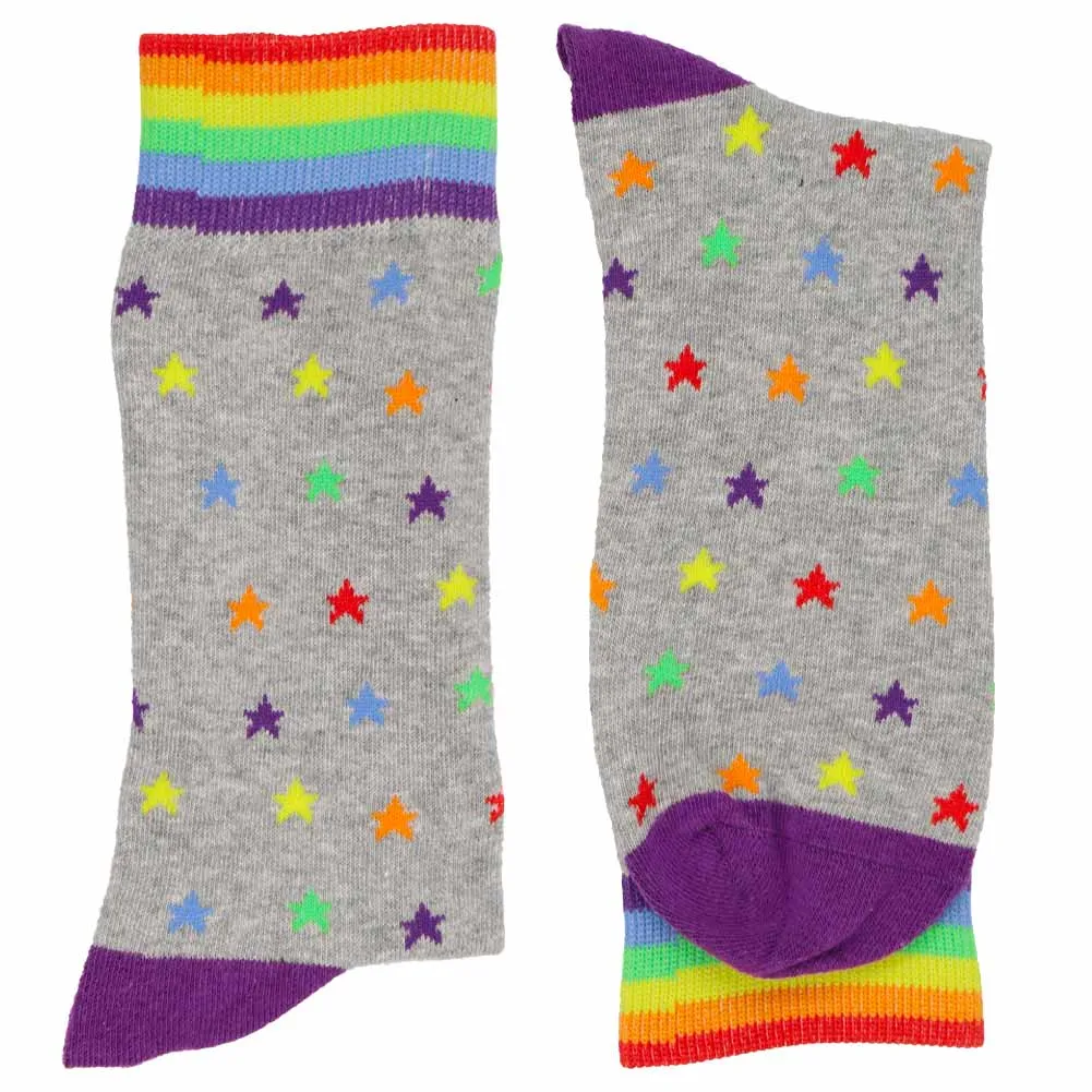 Men's Rainbow Star Socks
