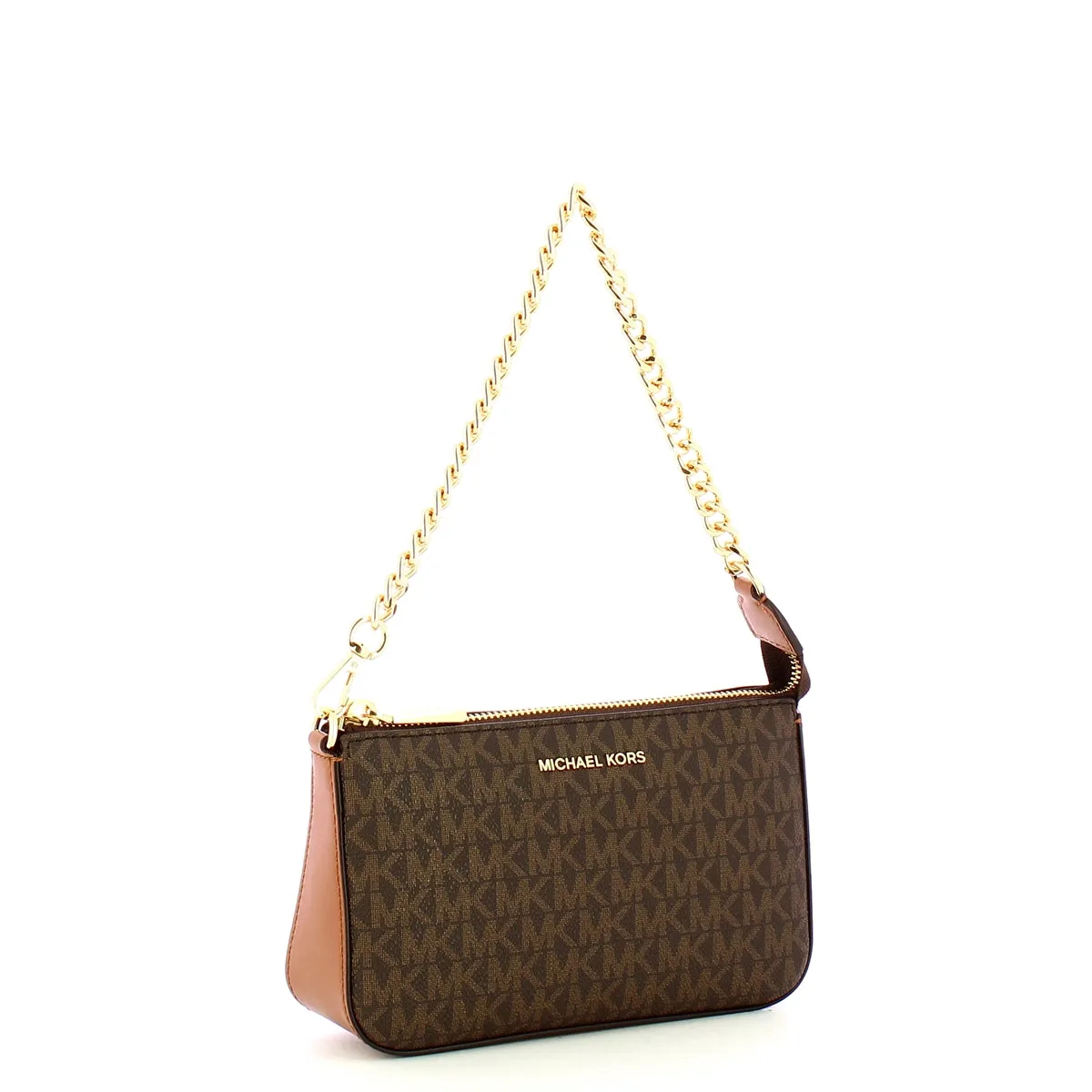 Michael Kors - Pochette Jet Set Brown - 32F1GJ6W6B - BROWN