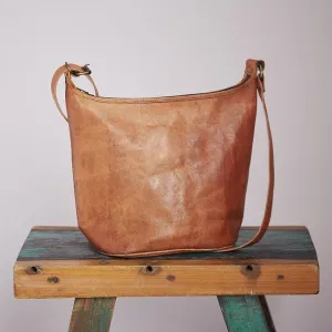 Paper High Leather Tote Bag 9631