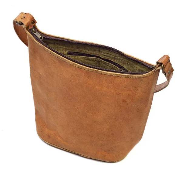 Paper High Leather Tote Bag 9631