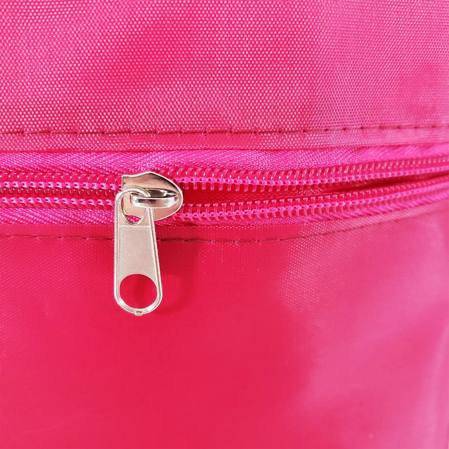 Polyester Value Drawstring Bags with Front Zippered Pocket - POL11