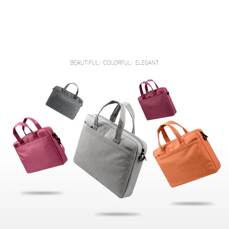 Sidiou Group Laptop Bag for Macbook Pro 13 15 inch Waterproof Notebook Bag Shoulder Bag Message Bag