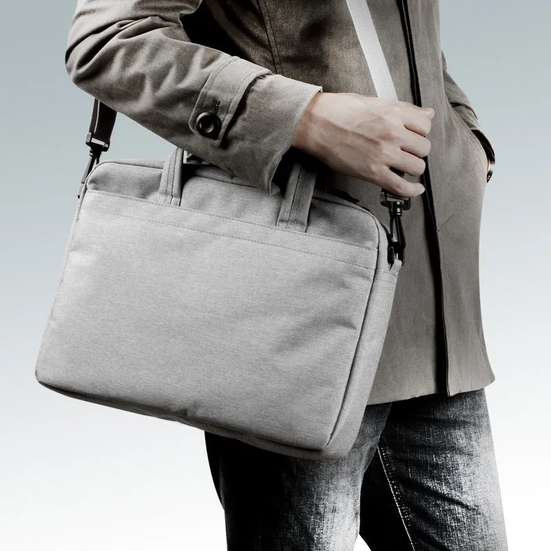 Sidiou Group Laptop Bag for Macbook Pro 13 15 inch Waterproof Notebook Bag Shoulder Bag Message Bag