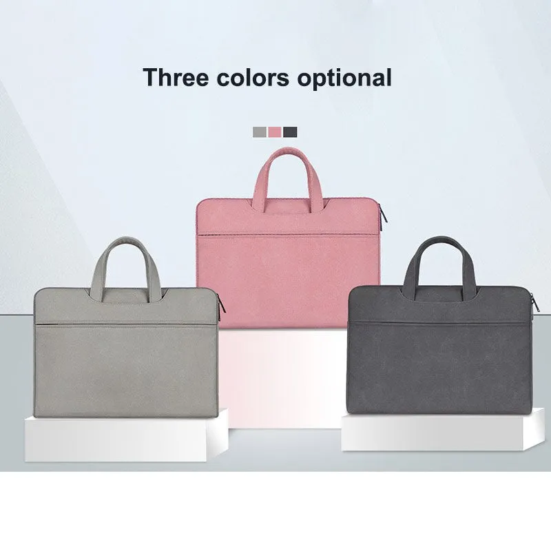 Sidiou Group Multifunctional Laptop Handbag Anti-scratch Waterproof Durable Storage Bag