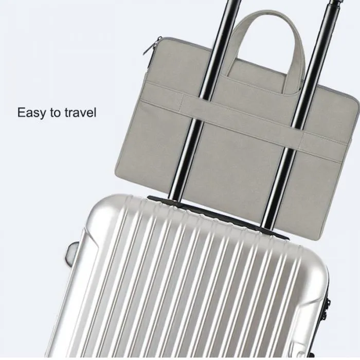 Sidiou Group Multifunctional Laptop Handbag Anti-scratch Waterproof Durable Storage Bag