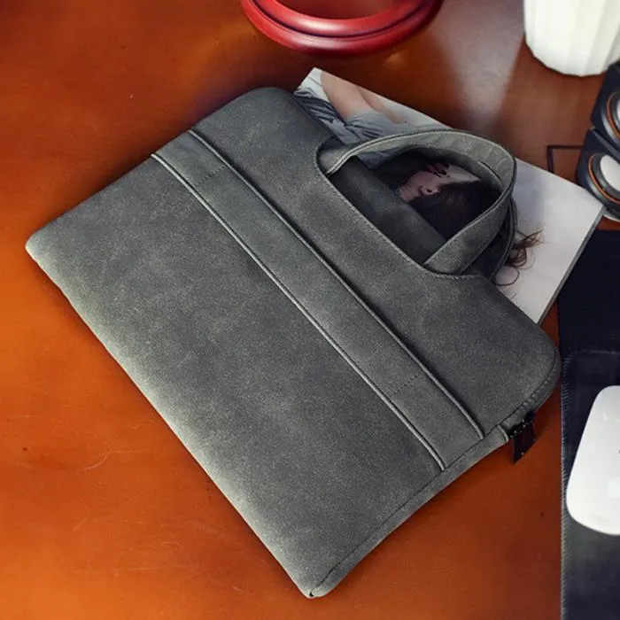 Sidiou Group Multifunctional Laptop Handbag Anti-scratch Waterproof Durable Storage Bag