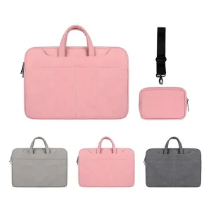 Sidiou Group Multifunctional Laptop Handbag Anti-scratch Waterproof Durable Storage Bag