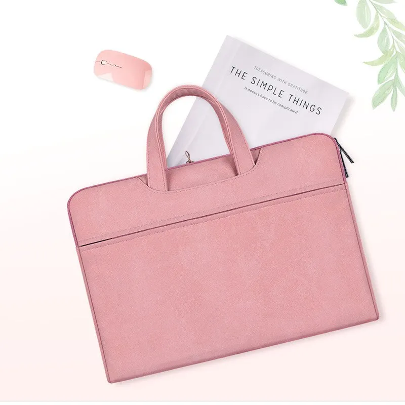 Sidiou Group Multifunctional Laptop Handbag Anti-scratch Waterproof Durable Storage Bag
