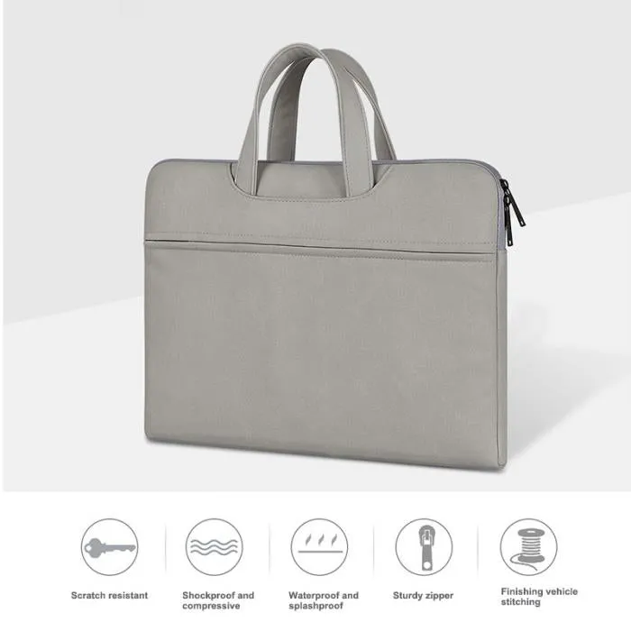 Sidiou Group Multifunctional Laptop Handbag Anti-scratch Waterproof Durable Storage Bag