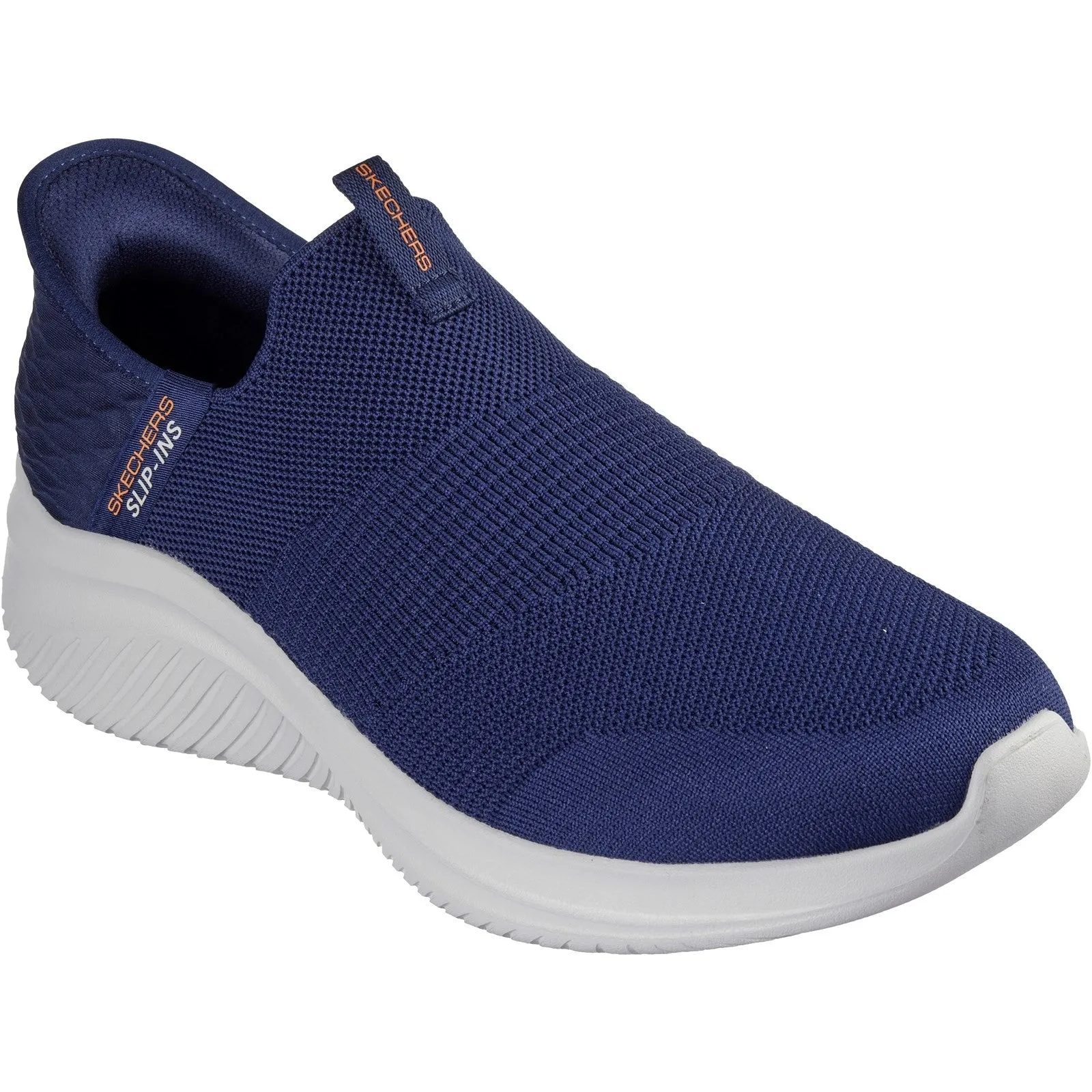 Skechers Mens Ultra Flex 3.0 Smooth Step Trainers - Navy