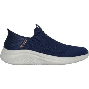 Skechers Mens Ultra Flex 3.0 Smooth Step Trainers - Navy