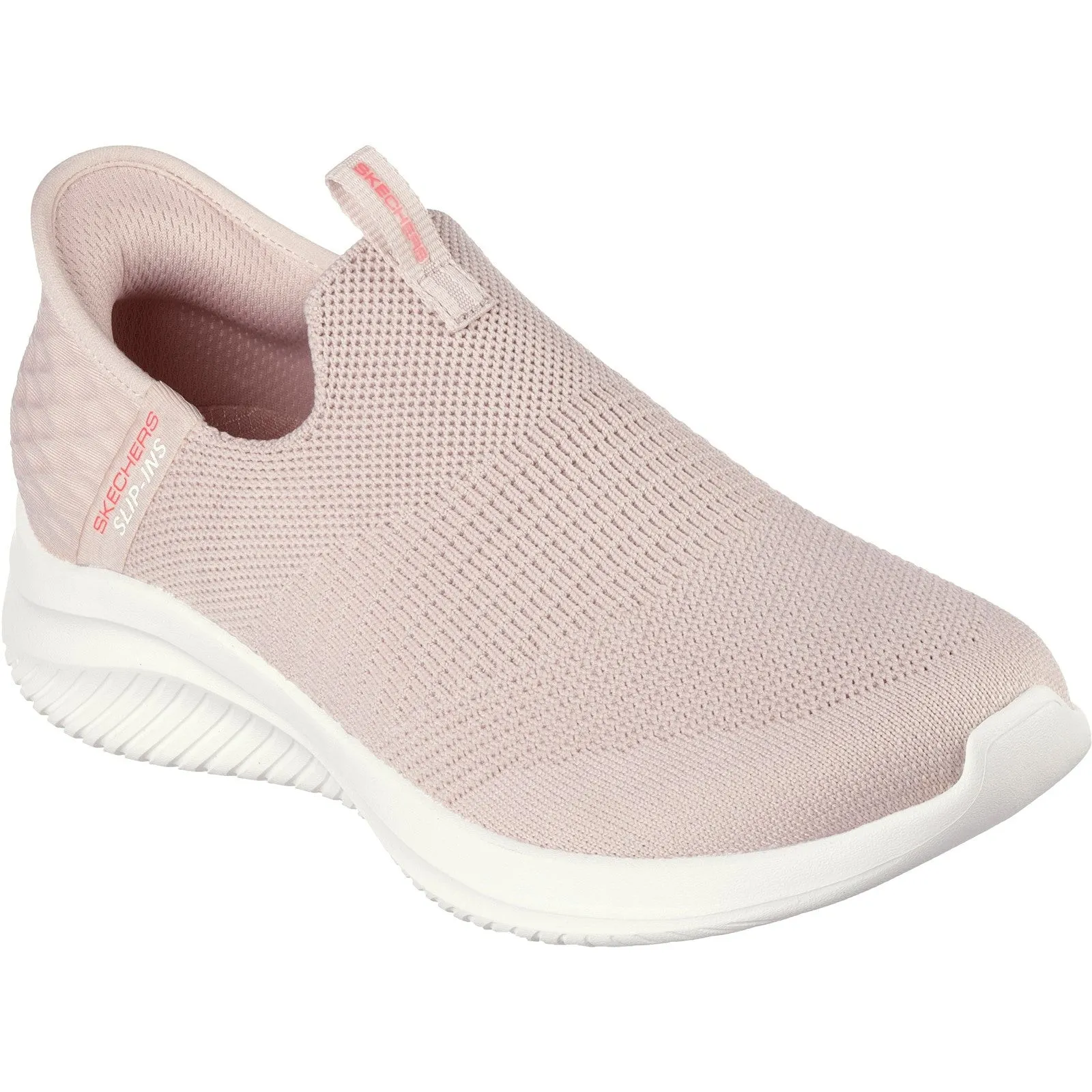 Skechers Womens Ultra Flex 3.0 Cozy Streak Trainers - Light Pink