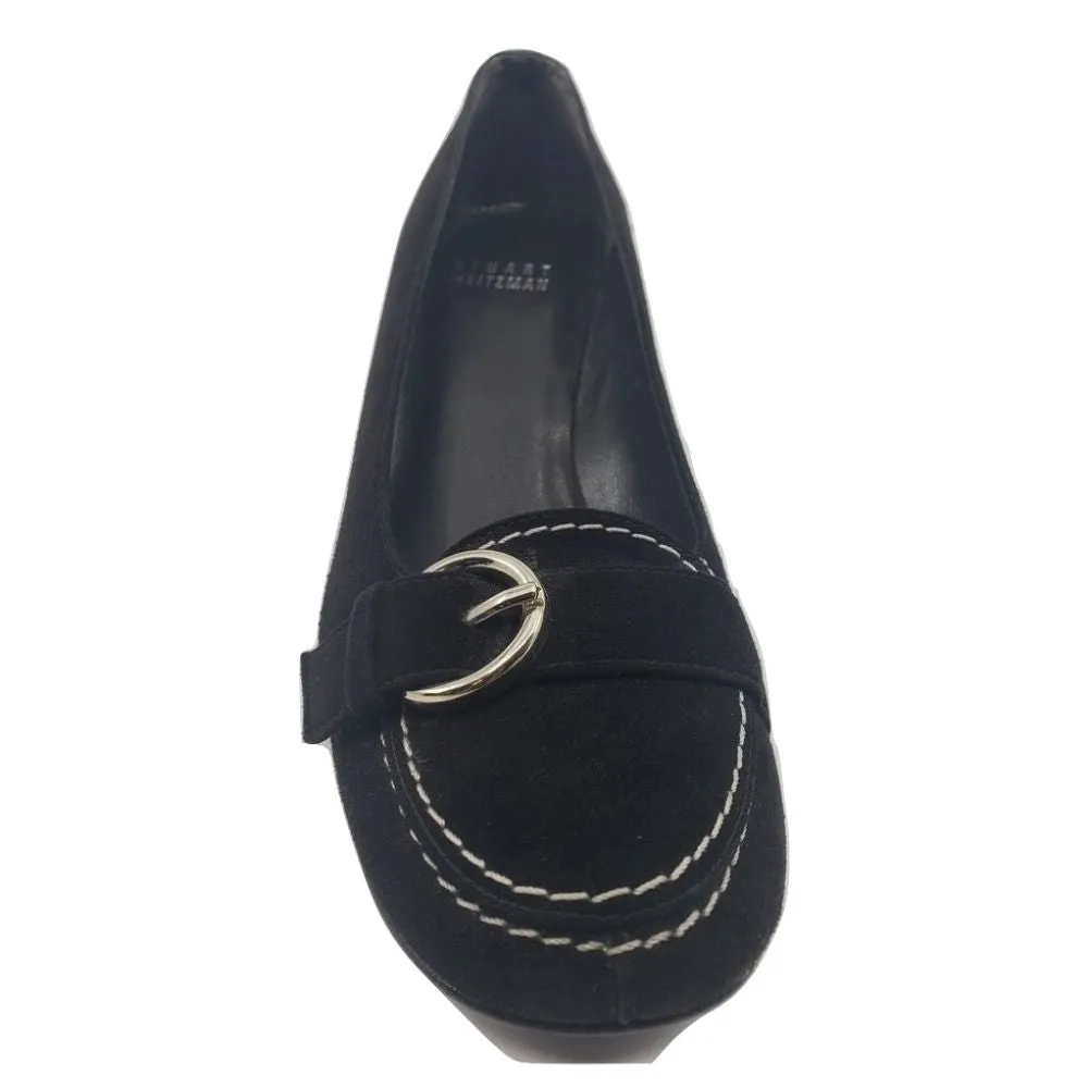 Stuart Weitzman 6W48934 Black Suede Pumps