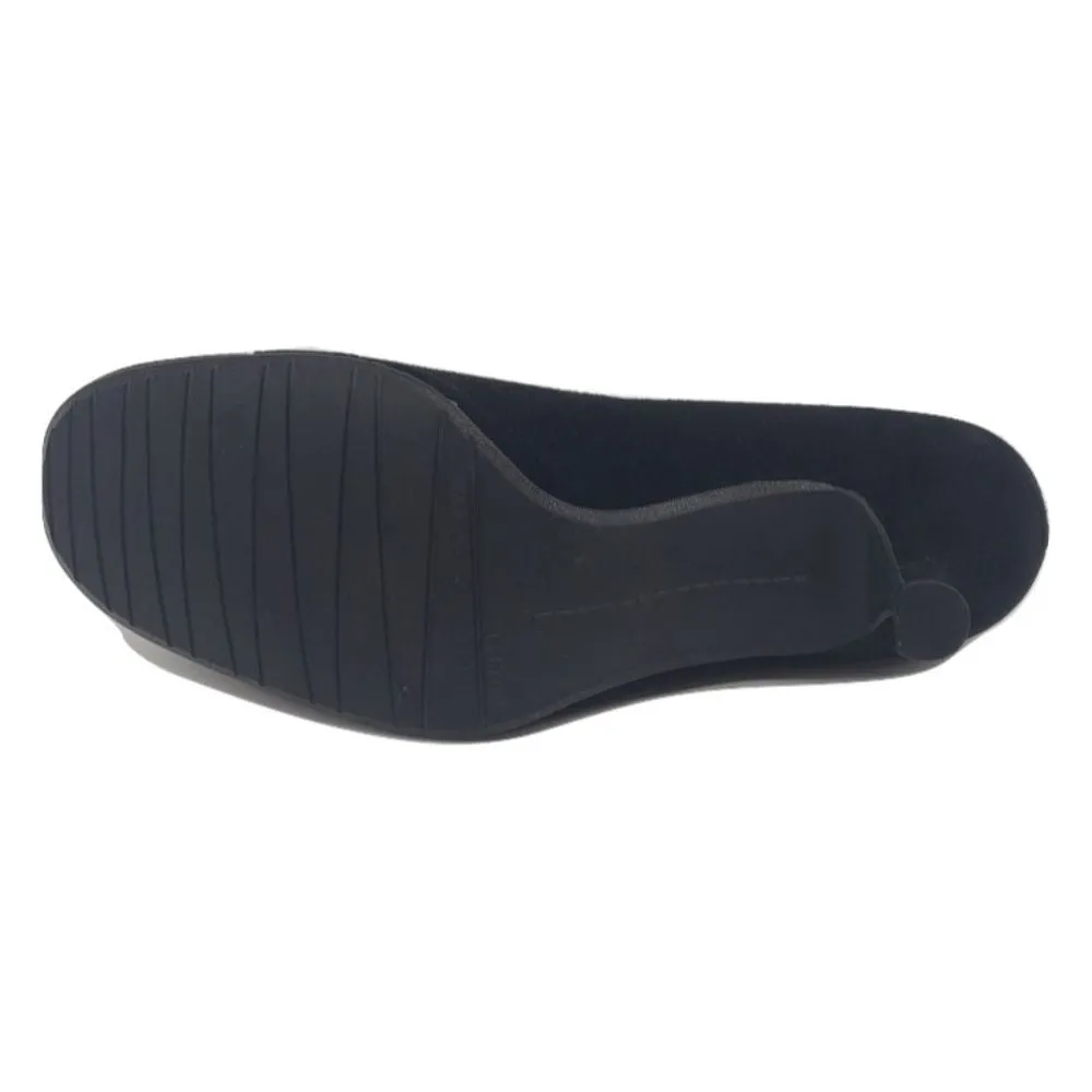 Stuart Weitzman 6W48934 Black Suede Pumps
