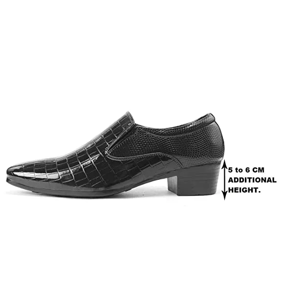 Synthetic Material Casual,Loafer and Moccasin Height Increasing Shoes-JonasParamount