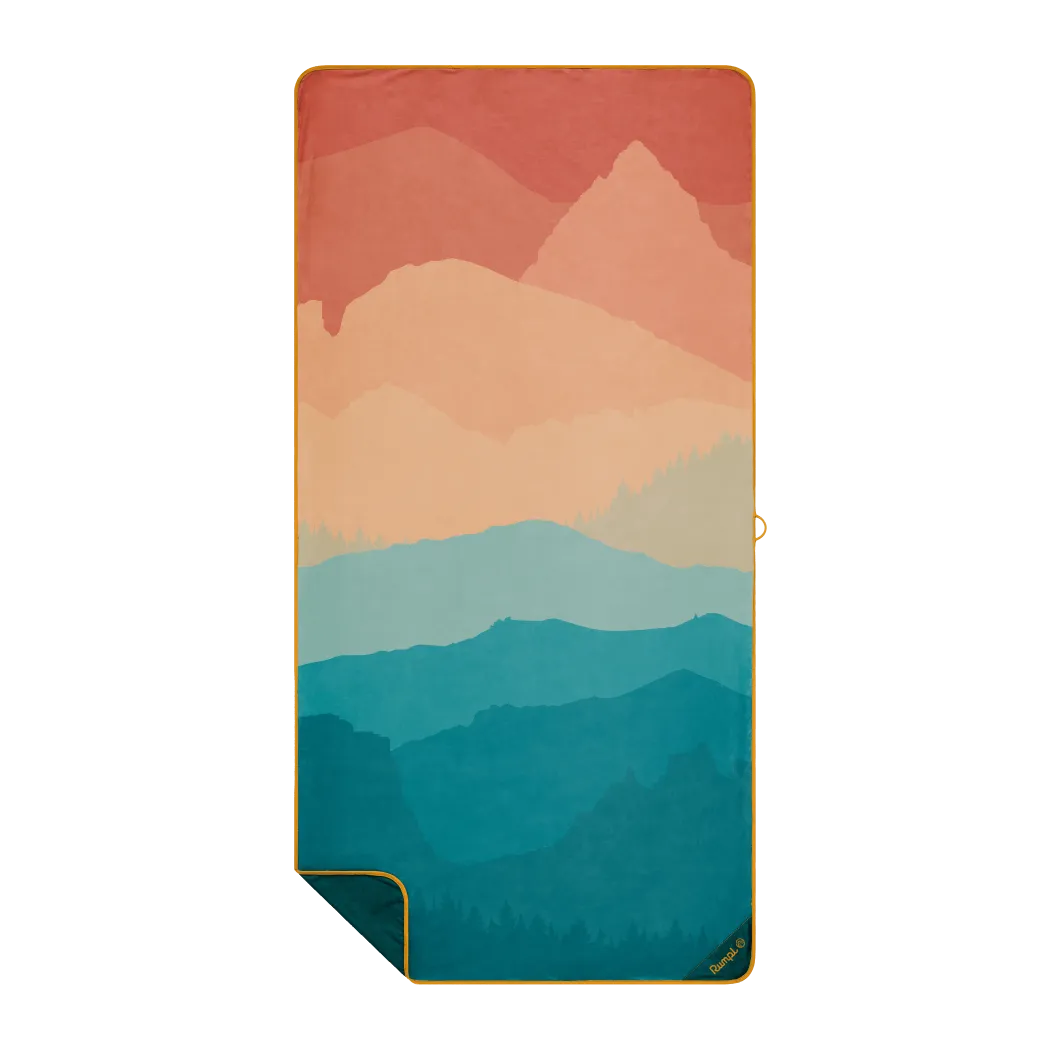 Tech Towel - Rocky Mountain Sunset Fade