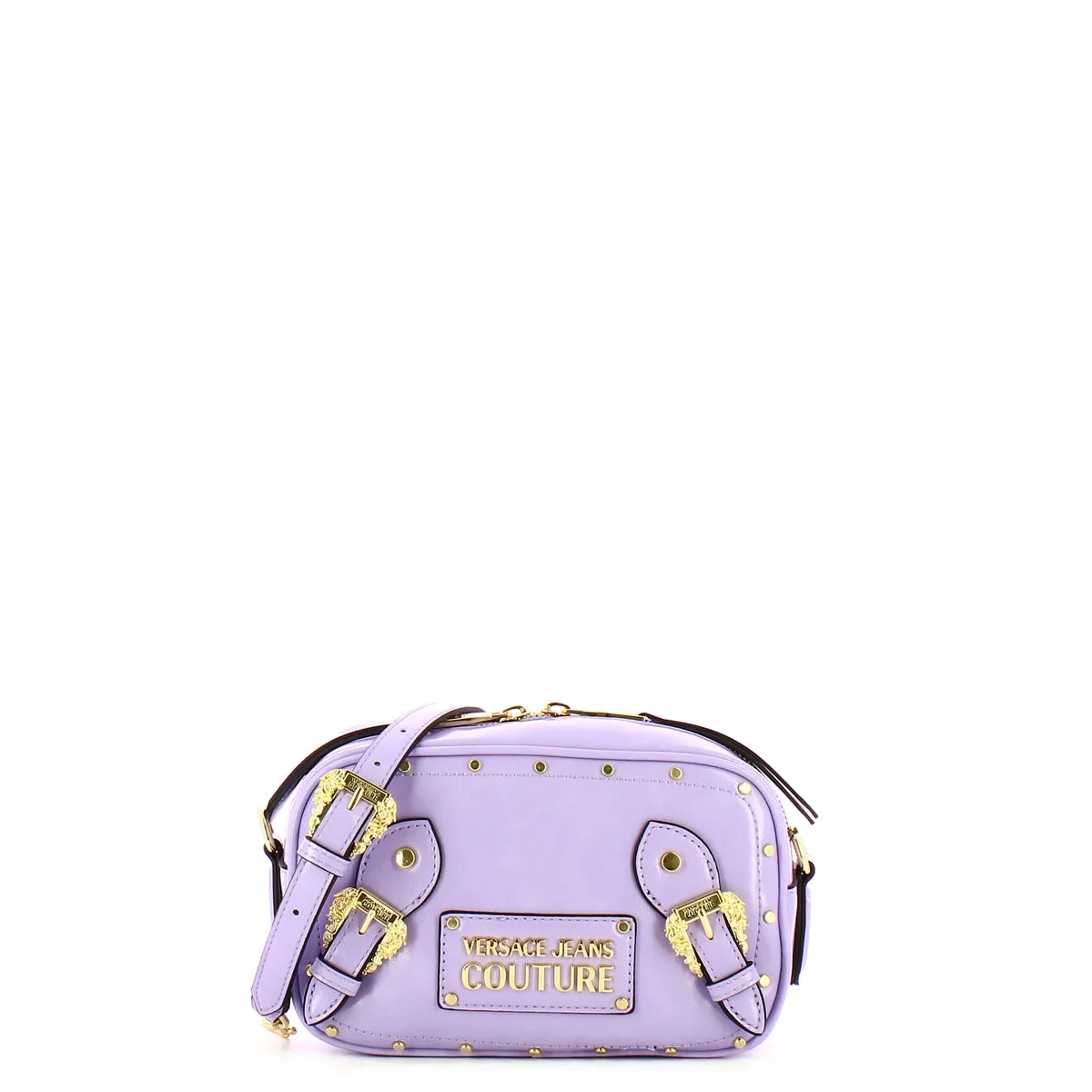 Versace Jeans Couture - Borsa a tracolla Biker Lilac - 75VA4BFQZS442 - LILAC