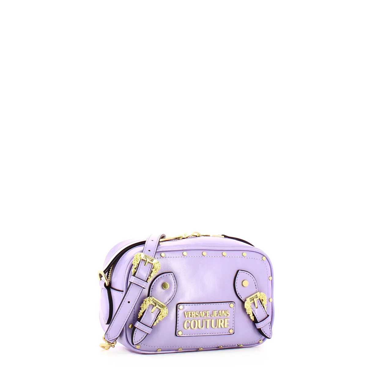 Versace Jeans Couture - Borsa a tracolla Biker Lilac - 75VA4BFQZS442 - LILAC