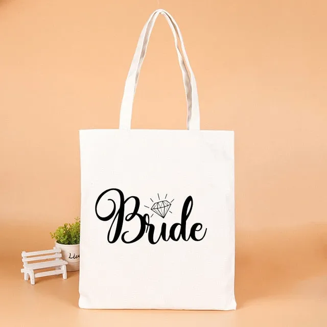Wedding Party Team Bride Gifts Bags Wedding Favors Gifts for Guests Bag Bachelorette Party Decor Supplies