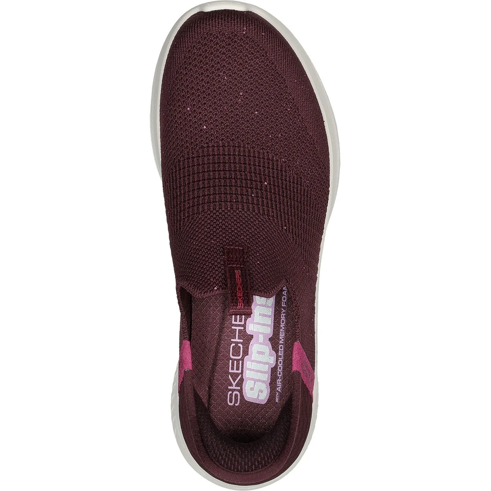 Women's Wide Fit Skechers 149594 Slip-ins Ultra Flex 3.0 Trainers