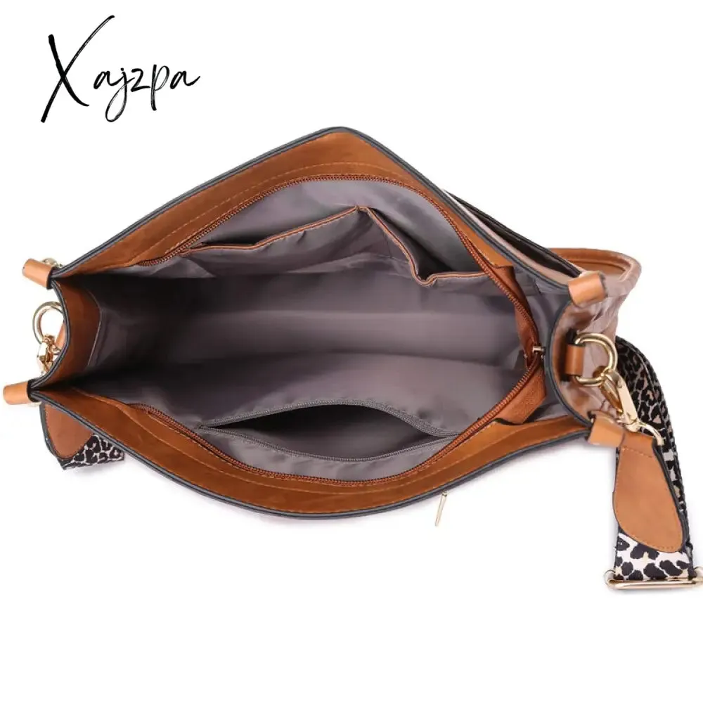 Xajzpa - Women Soft Leather Handbags Lady Small Cute Shoulder Bags Female Fashion Shopping Bag Bolsas Femininas Candy Color For Girl