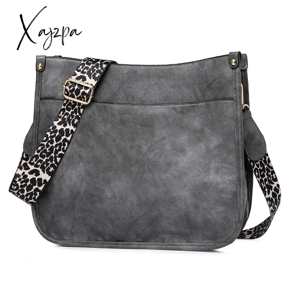 Xajzpa - Women Soft Leather Handbags Lady Small Cute Shoulder Bags Female Fashion Shopping Bag Bolsas Femininas Candy Color For Girl