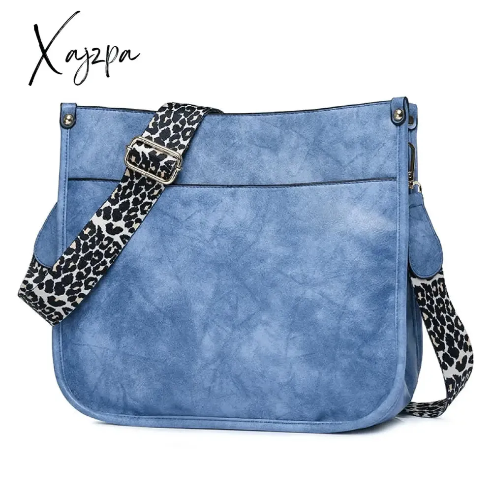 Xajzpa - Women Soft Leather Handbags Lady Small Cute Shoulder Bags Female Fashion Shopping Bag Bolsas Femininas Candy Color For Girl
