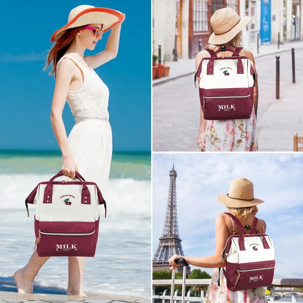 ZOMAKE Casual Hiking Camping Backpack Cute Travel Backpack for Women Girls